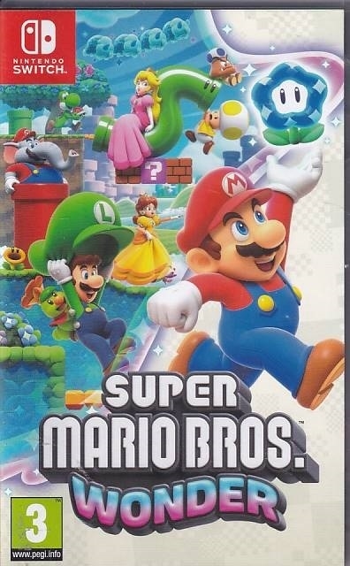 Super Mario Bros Wonder - Nintendo Switch Spil (A Grade) (Genbrug)